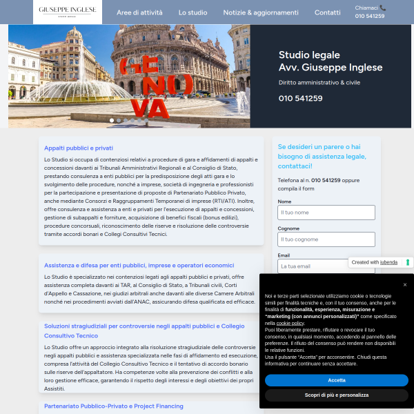 Anteprima Avvocato Giuseppe Inglese