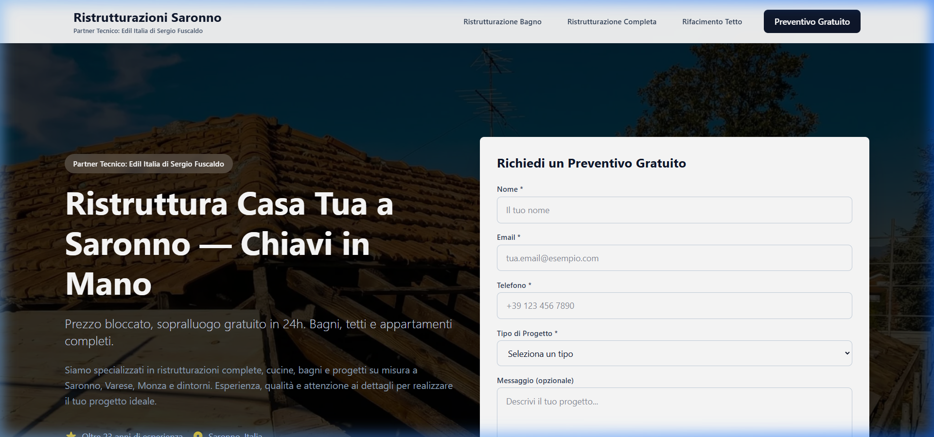 Anteprima Ristrutturazioni Saronno